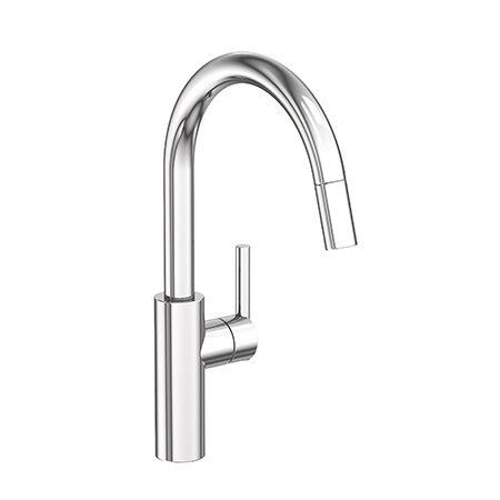 Newport Brass Pull-Down Kitchen Faucet in Weathered Brass 1500-5113/03W